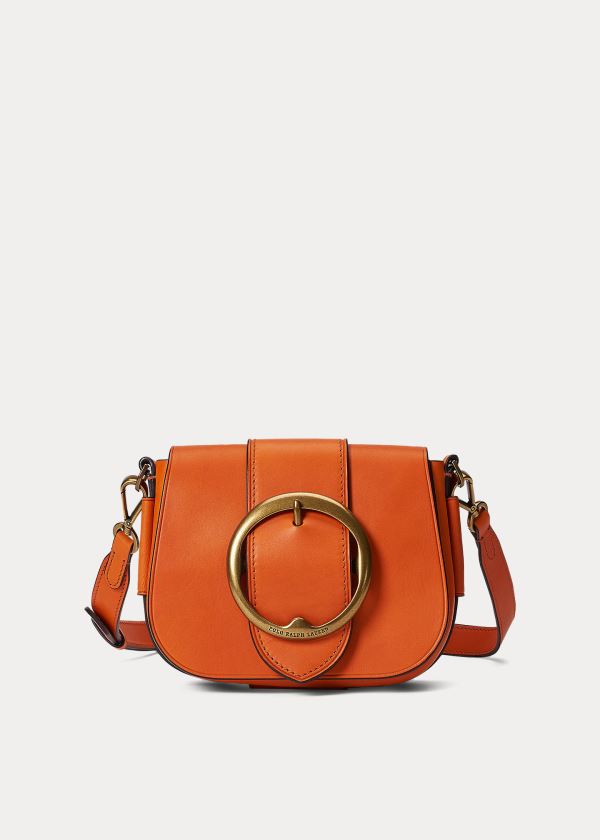 Women's Polo Ralph Lauren Leather Mini Lennox Bag | 854092UHM